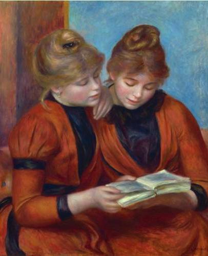 Pierre Auguste Renoir The Two Sisters oil painting picture